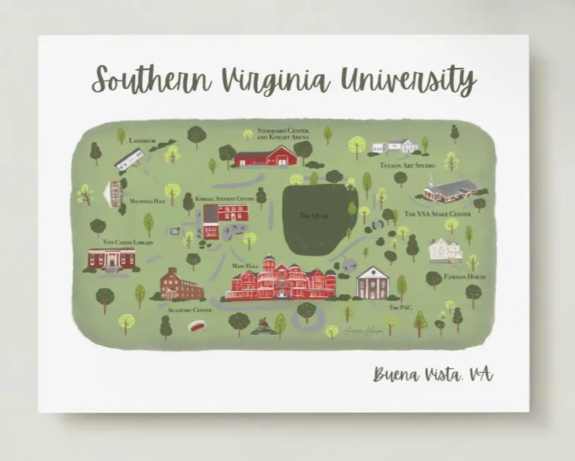 SVU Campus Post Card